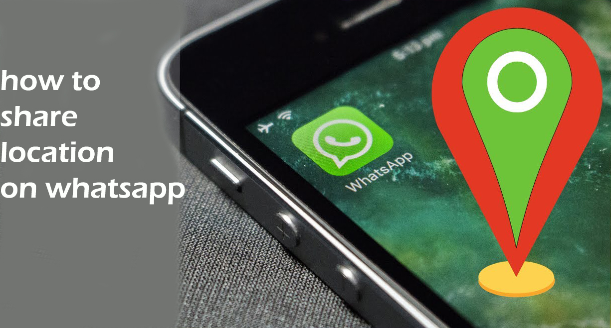 how to share location on whatsapp android & iphone